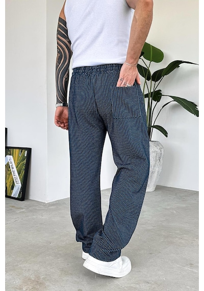 İndigo Chill Zone Baggy Pantolon İndigo