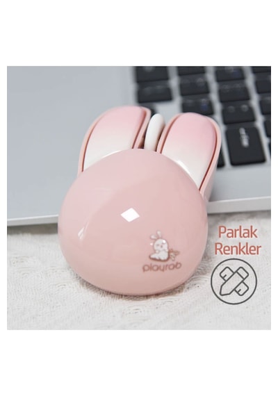 M6 Playrab Tavşan Kablosuz 2.4g Wireless Mouse 1200 Dpı