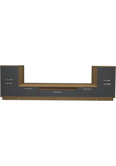Decoraktiv Trendstyle On2 Mdf Tv Ünitesi Tv Sehpası Pera - Antrasit