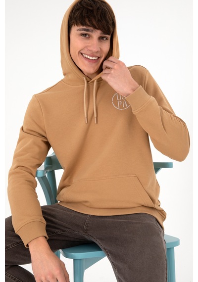 U.s. Polo Assn. Erkek Camel Sweatshirt 50293361-vr015 Camel
