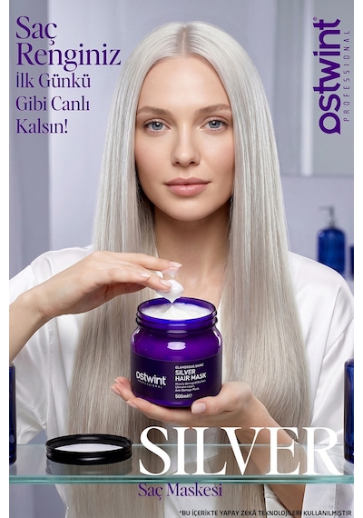 Ostwint Silver Saç Bakım Maskesi 500 ML
