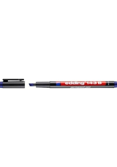 Edding 143b Asetat Kalemi 10'lu Paket Mavi