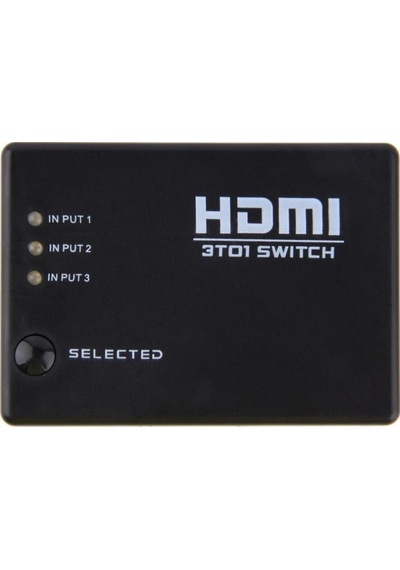 3 Port Kumandalı Full Hd 1080P 3D Uyumlu Hdmı Switch Sy 301