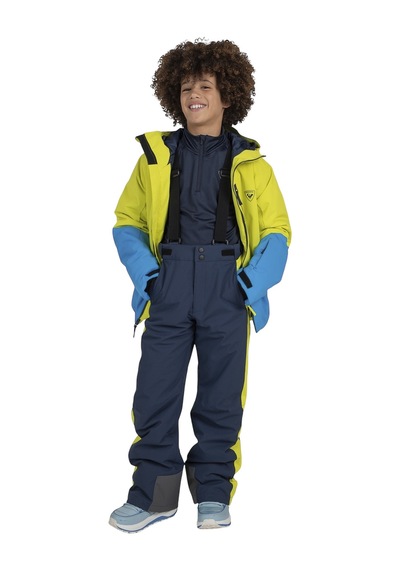 Rossıgnol Rossignol Velika Suspenders Pant Erkek Çocuk Mavi Kayak Pantolonu 17726 Lacivert