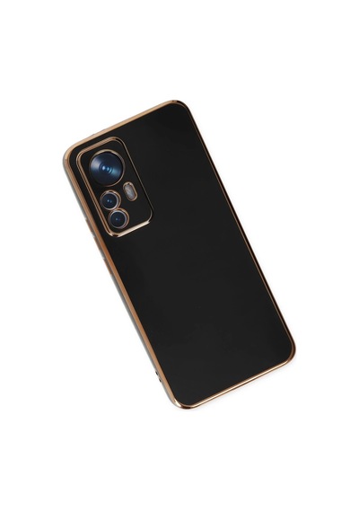 Uryport Xiaomi Mi 12t Pro Kılıf Volet Silikon - Siyah