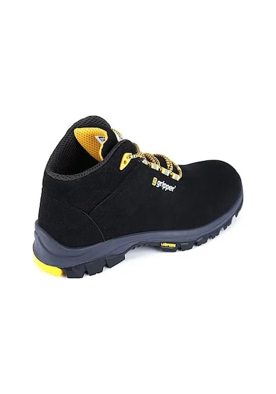 Mekap Gripper Gpr-54 S3 Fiberglass Burunlu İş Ayakkabısı - 300 C Isıya Dayanıklı Vibram Tabanlı Su G Siyah