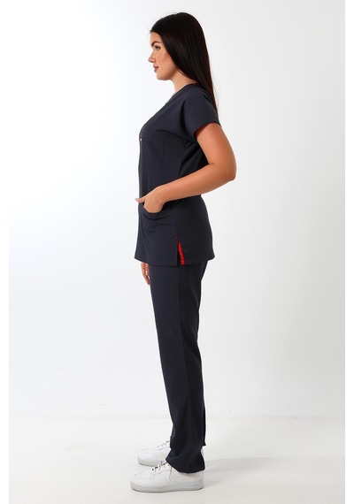 Bflex Unisex Likralı Yarasa Kol Takım - 6417 Füme-12075 6417 Füme