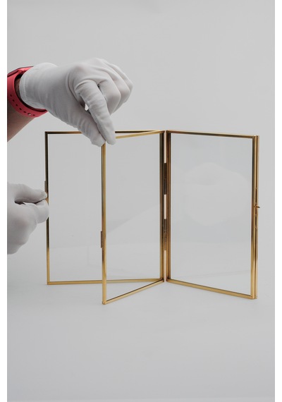 Fotoğraf & Resim Çerçevesi Pirinç & Gold