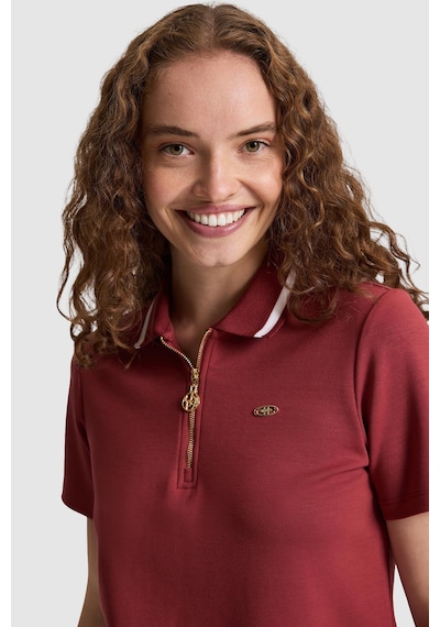 U.S. Polo Assn. Kadın Vişne Tişört 50323481 Vr223