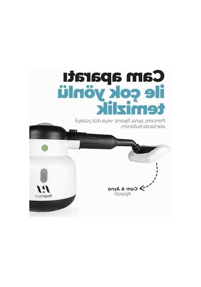 Buharlı Temizleyici, 1500w Güç İle Hızlı Temizlik Performansı