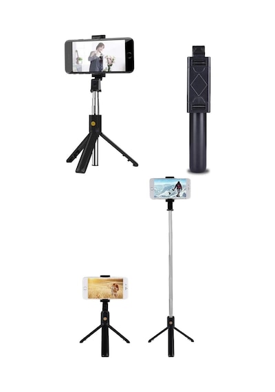 Vos Versa Q07 Bluetooth Kumandalı Selfie Çubuğu Tripod Vve1106-541