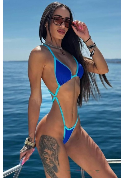 Olga Micro Mayokini - Mavi Mavi