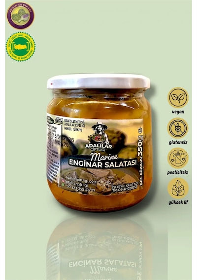 Günlük Sağlık Paketi 1l Damıtılmış Enginar Suyu + Marine Enginar Salatası