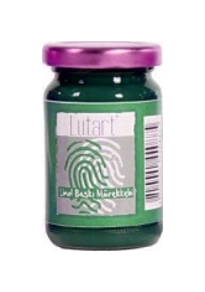 Lutart Linol Baskı Mürekkebi 100 Ml. Yeşil