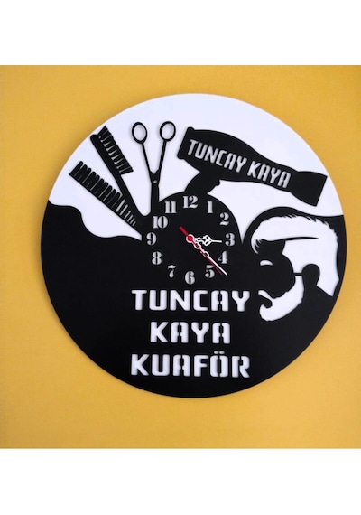 Mrchediyesepeti Duvar Saatleri Kişiye Özel Tasarım Şık Ve Kaliteli No811 Çok Renkli