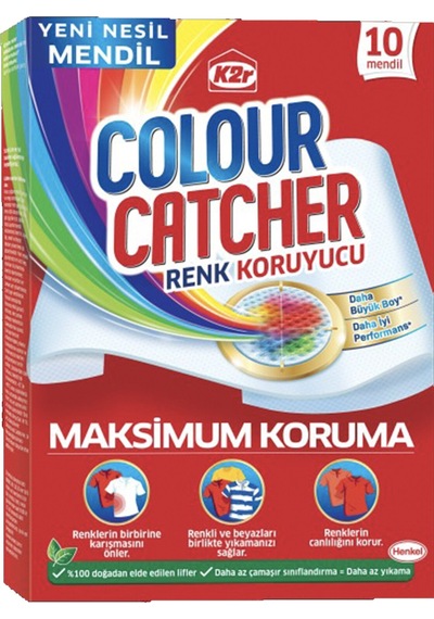 K2r Renk Koruyucu Mendil 10'lu 3 Adet