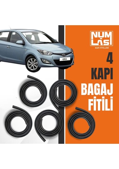 Hyundai İ20 2008-2014 4 Kapı + Bagaj Fitili-a Kalite-numlas-nm6181