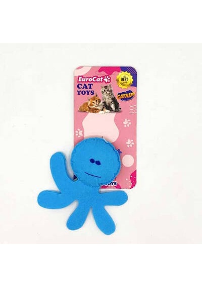 Toys Peluş Ahtapot Kedi Oyuncağı