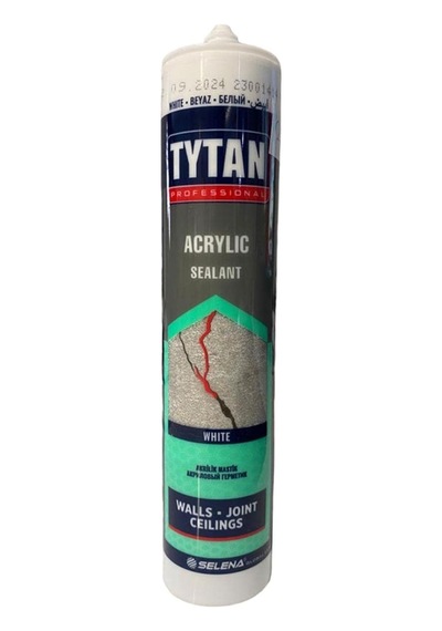 Tytan Genel Amaçlı Beyaz Akrilik Mastik Silikon 450 Gr