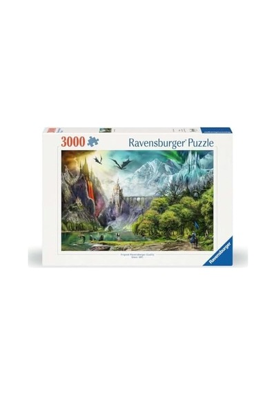 Ejderhaların Hükümdarlığı 3000 Parça Puzzle