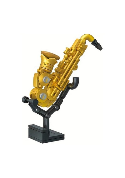 Ctoys Musical Instrument Series Mini Block Saxophone