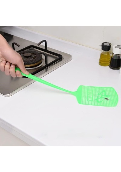 Büro Ev Ofis Haşere Hijyeni İçin Plastik Plastik Sinek Şaplağı