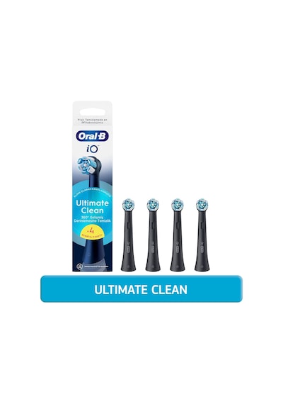 Oral-b Io Ultimate Clean Siyah Diş Fırçası Yedek Başlığı 4 Adet