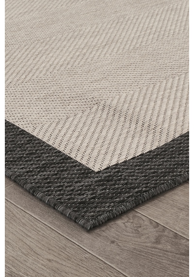 Sisalux 3088 Gri Antrasit Sisal Dokuma Jüt Kilim Hav Toz Vermez Salon Mutfak Oturma Odası Halısı Gri - Antrasit