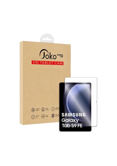 Mey İthalat Samsung Galaxy X610 Tab S9 Fe Plus 12.4 Hd Tablet Cam Ekran Koruyucu - Şeffaf