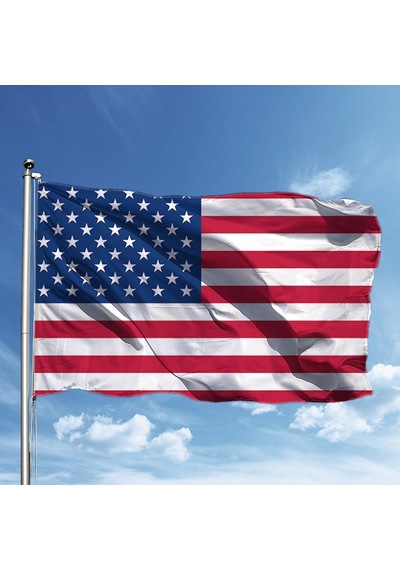 Amerikan Bayrağı 50 75 Cm Tek Ebat
