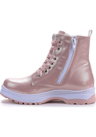 Kiko Kids Termo Taban Kız Çocuk Bot 621 Taşlı Pudra