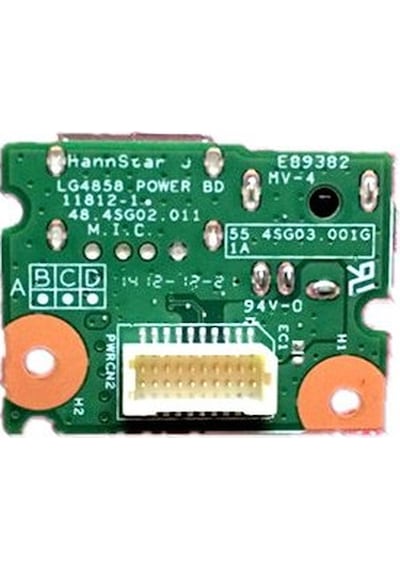 Lenovo Uyumlu Ideapad G580 2689 Dc Power Jack Usb Board