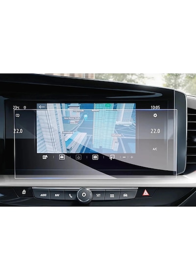 Ennar Opel Yeni Mokka Ultimate 10 İnç Navigasyon Uyumlu 9h Nano Ekran Koruyucu Film