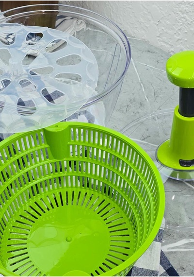 Dryer Sebze Kurutucu - Büyük Salata, Meyve Kurutma Aleti - 5 Litre, 5 Parça - 699791837 Diğer