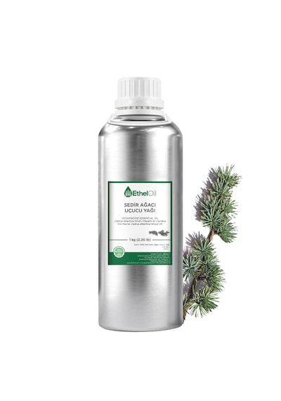 Sedir Ağacı Uçucu Yağı Cedarwood Essential Oil - 1 Kg - Saf Ve Doğal Uçucu Yağ 1 KG