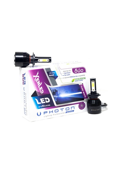 Photon Duo Serisi Led Headlight Beyaz 12V Led Xenon H8-H11-H16
