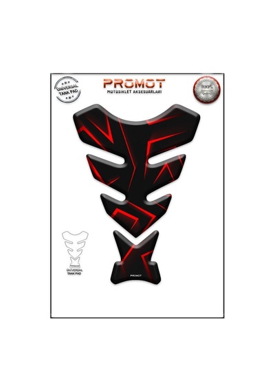 Universal Motosiklet Tank Pad 3d Sticker 0012 Diğer