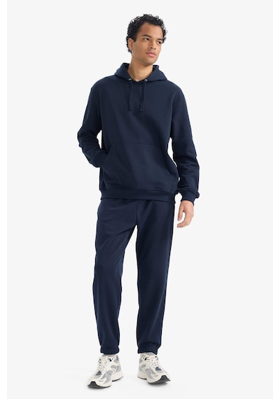 Defacto Regular Fit 2li Eşofman Takımı Kapüşonlu Sweatshirt Eşofman Altı F9624ax25aunv64 Lacivert-nv64