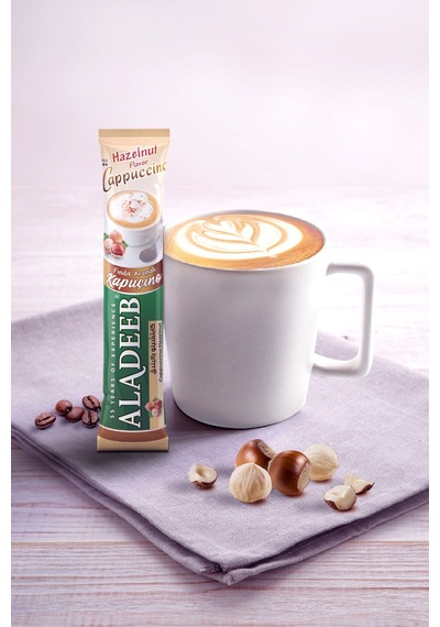 Aladeep Fındık Aromalı Kapuçino Hazır Kahve 24 x 20 G