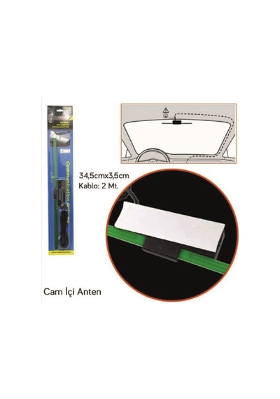Anten Işıklı Tip Cam Gelen Br0049901