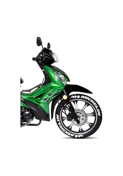 Michelin Lastik Yazısı Scooter Lastik Stikeri Motorsiklet 8 Adet