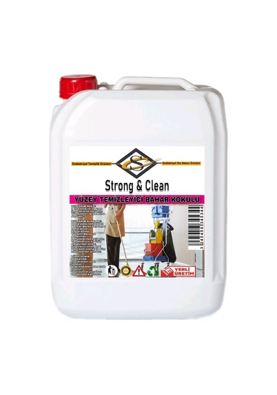 Strong&Clean Yüzey Temizleyici Bahar Kokulu 5 KG