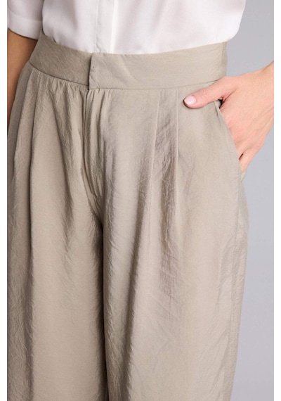 Defacto Wıde Leg Fermuarlı Normal Bel Düz Paça Tencel Pantolon H1929ax26smkh341 Haki-kh341