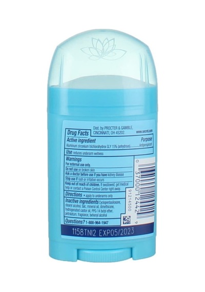 Secret Powder Fresh Ter Önleyici Kadın Stick Deodorant 48 G