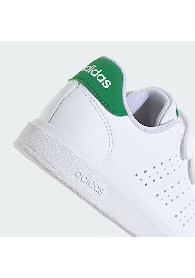 Adidas Ftwwht/ftwwht/green Çocuk Tenis Ayakkabı Advantage Base 2. 001