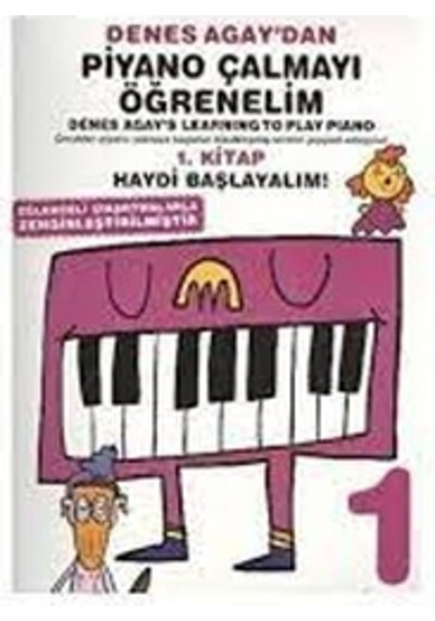 013-PMEM2501 LEARNİNG TO PLAY PİANO DENES AGAY 1. KİTAP