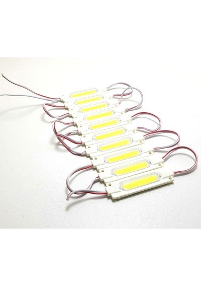 Ledwell Cob Ledli Mercekli Modül Led Beyaz - 5Adet Ledwell Cob Ledli Mercekli Modül Led Beyaz - 5Adet