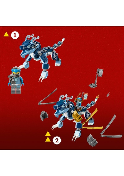 LEGO® NINJAGO® Nya’nın Su Ejderhası EVO 71800 - 6 Yaş ve Üzeri Çocuklar için Nya ve Lloyd Minifigürleri İçeren Yaratıcı Oyuncak Yapım Seti (173 Parça) LEGO® NINJAGO® Nya’nın Su Ejderhası EVO 71800 - 6 Yaş ve Üzeri Çocuklar için Nya ve Lloyd Minifigürleri İçeren Yaratıcı Oyuncak Yapım Seti (173 Parça)