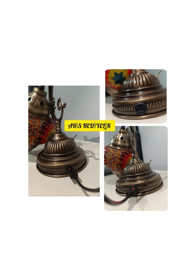 Şarjlı Aplik Büyük Camlı Beyaz - 820082574 Beyaz