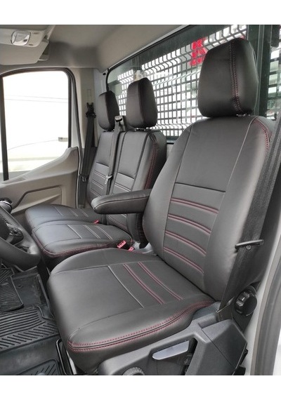 Ford Transit Tek Kabin Araca Özel Deri Oto Koltuk Kılıfı (468048858)